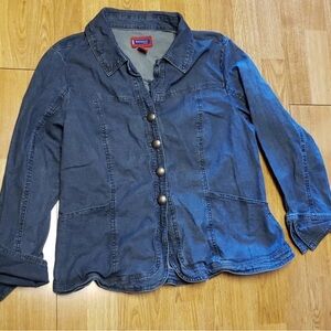 Westport Denim Jacket, sz 14/16